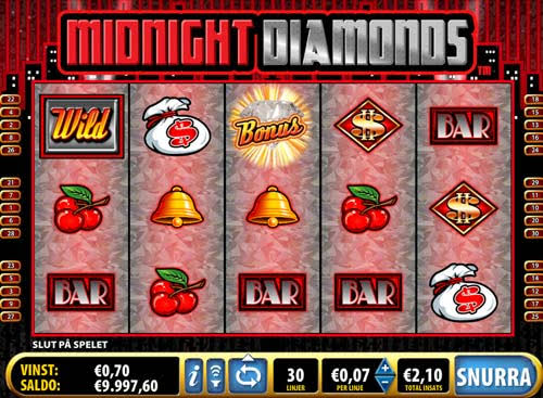 Midnight Diamond slot hos Seven Casino